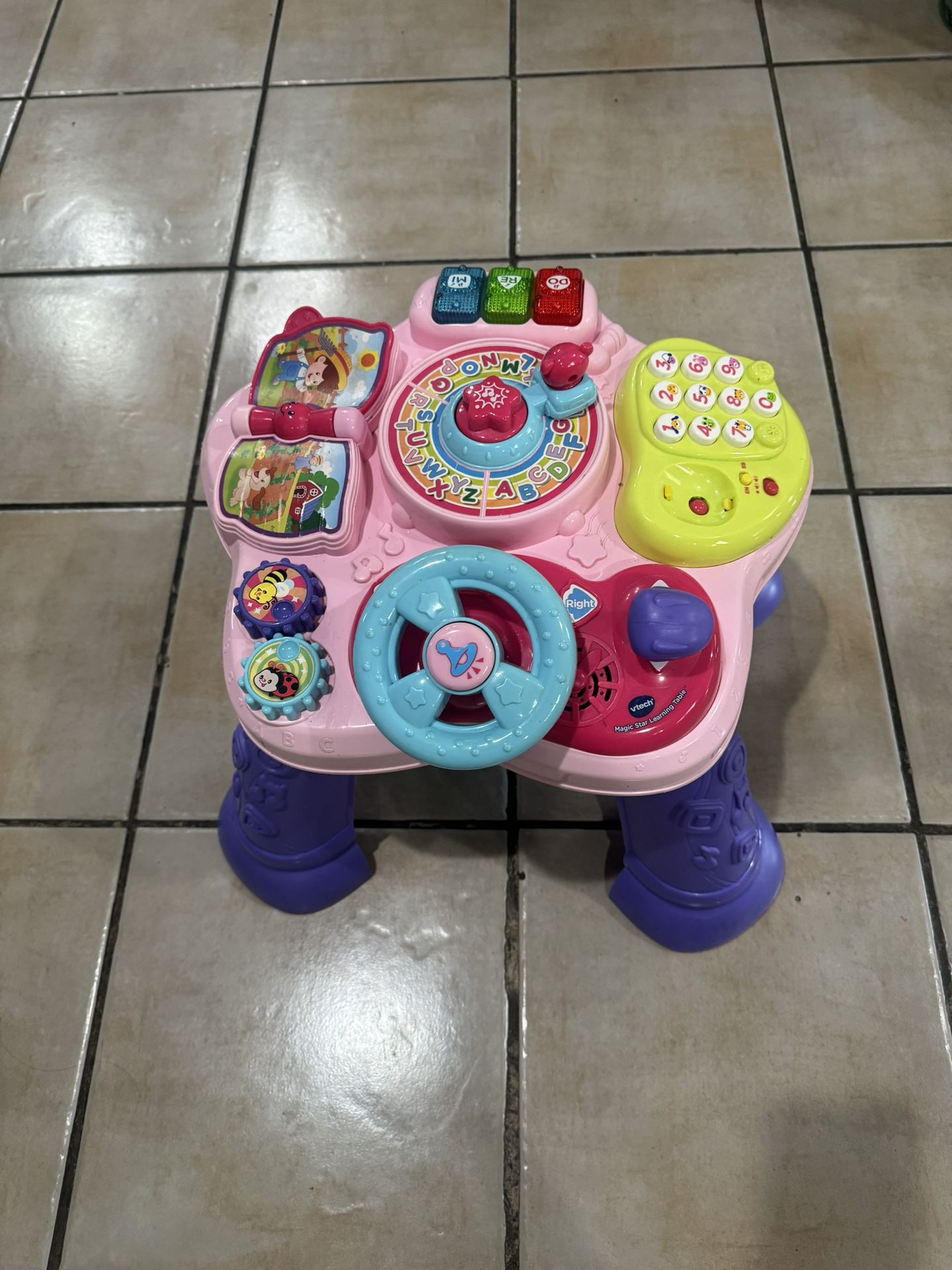 Vtech Magic Star Learning Table Battery Operated