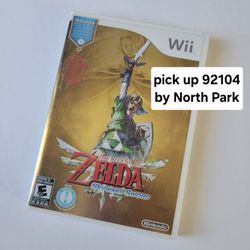 Wii Legend Of Zelda Skyward Sword 