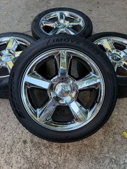 Rines 20” ltz chrome 6 lug Chevy GMC Cadillac $650