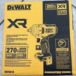 ON SALE NOW♨️ DEWALT 20V MAX XR Cordless 1/2 in. Impact Wrench (Tool Only)
