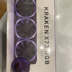 Brand New Kraken X73 Water cooler 