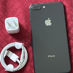 iPhone 8 Plus, 256GB, Unlocked, works any company sim card any country internationally 
