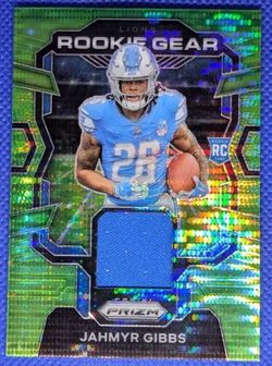 2023 Panini Prizm Jahmyr Gibbs Rookie Gear