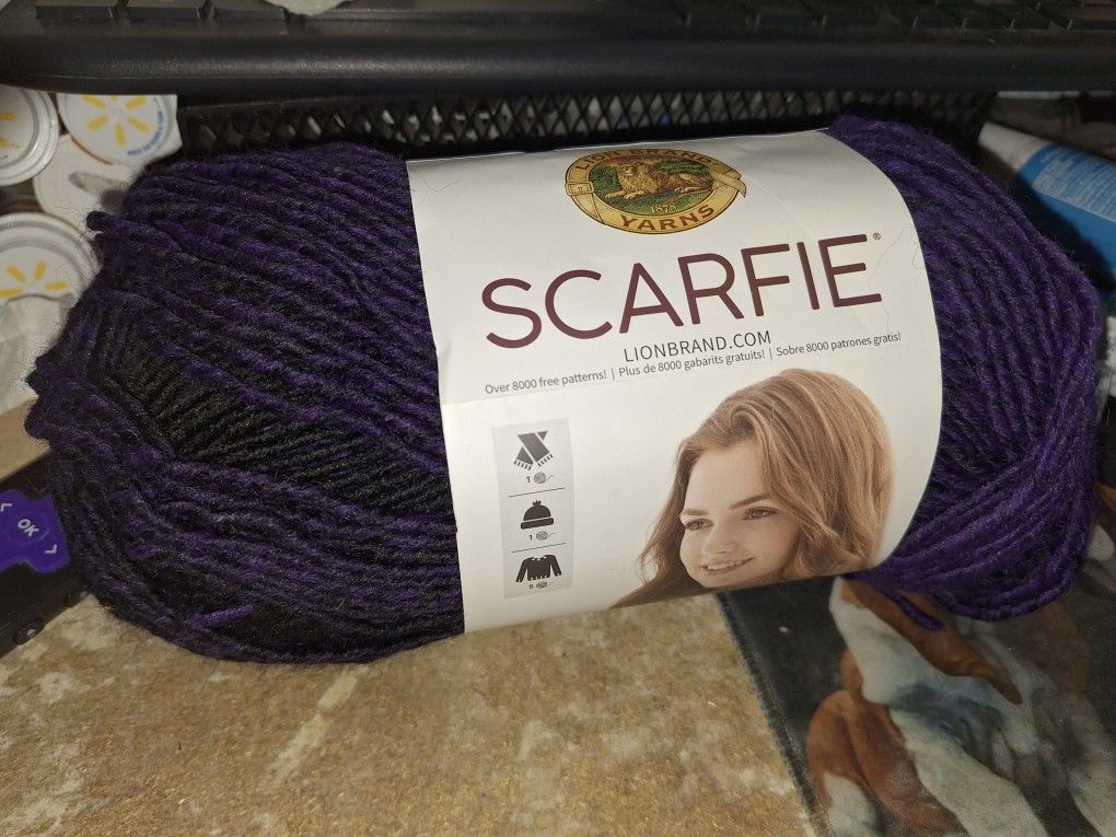 Lion Brand Scarfie Yarn