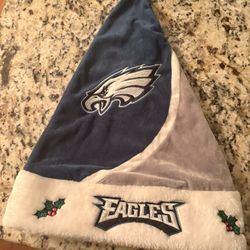 NFL Philadelphia Eagles  Santa Hat For Christmas New!