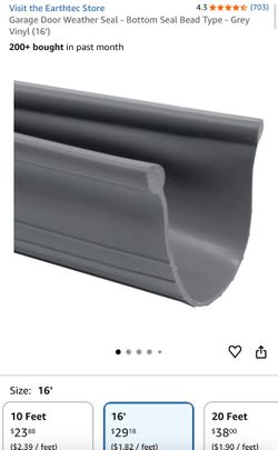 Garage Door Weather Seal