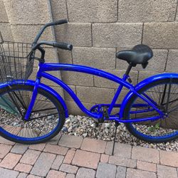 Blue Beach Bike (contact info removed) Red Schwinn Bike
