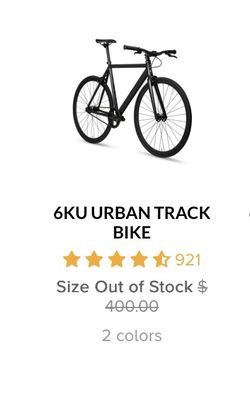 6ku Urban Track Bike