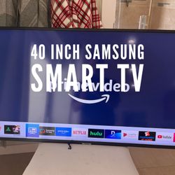 🔹 SAMSUNG 40” 4K UHD SMART TV 🔹