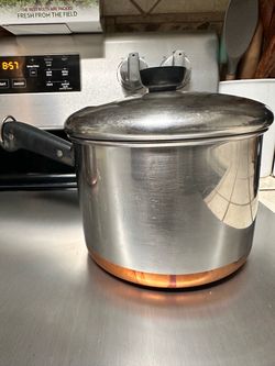 Revere Ware vintage pre-1968 stamped 2qt pot