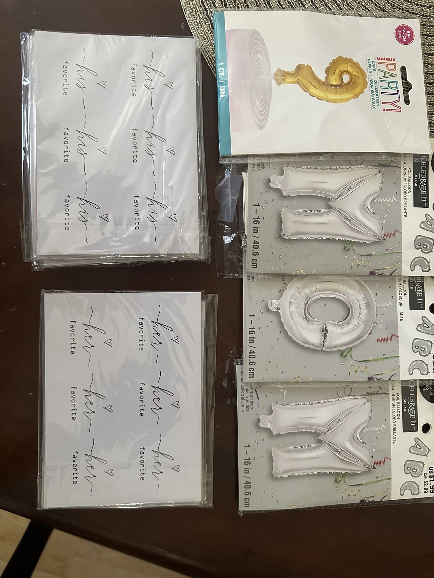 Stickers/ Balloons