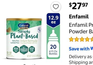 Enfamil prosobee plant based