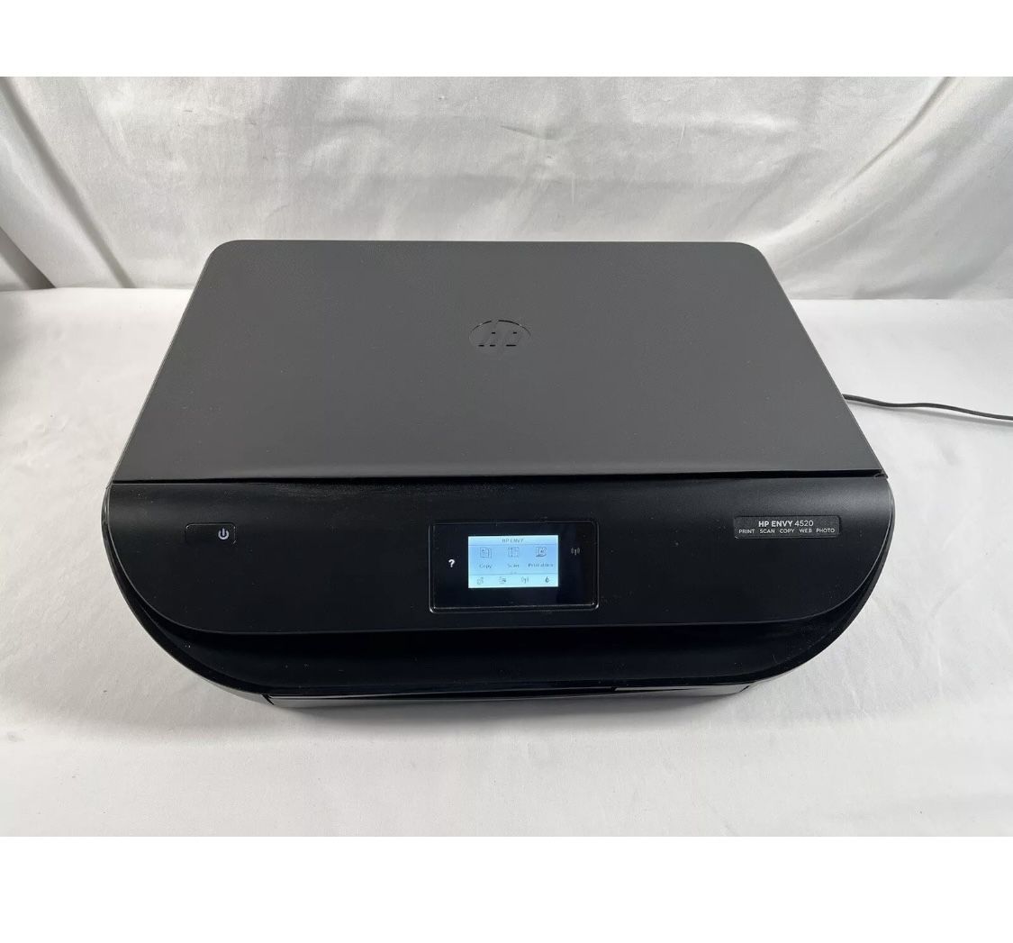 HP Envy 4520 All-in-One Wireless Color Inkjet Printer Working