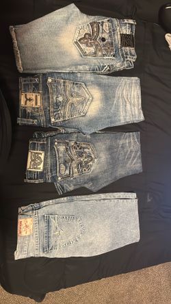 4 pairs of worn once or twice pants