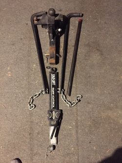 2 5/16 receiver weight distribution and sway control in like new condition