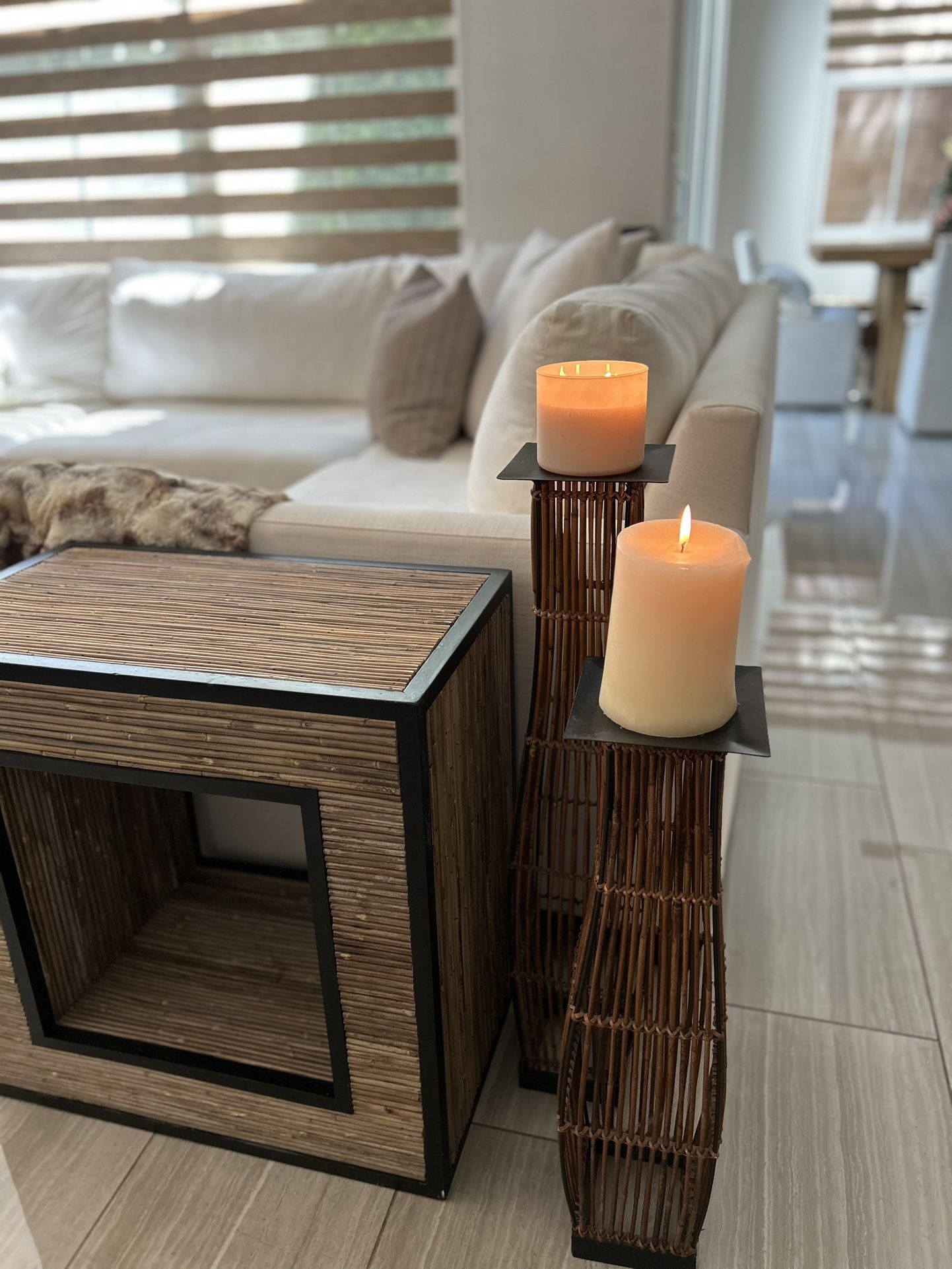 Pier 1 Imports Tall Floor Candle Holders for Sale in Irvine, CA OfferUp