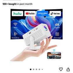 Mini Smart Projector (WiFi & Bluetooth, Portable)
