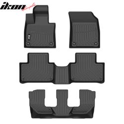 Fits 2016-2025 Volvo XC90 7-Seat Anti-Slip Floor Mats All Weather TPE Carpet 4PCS