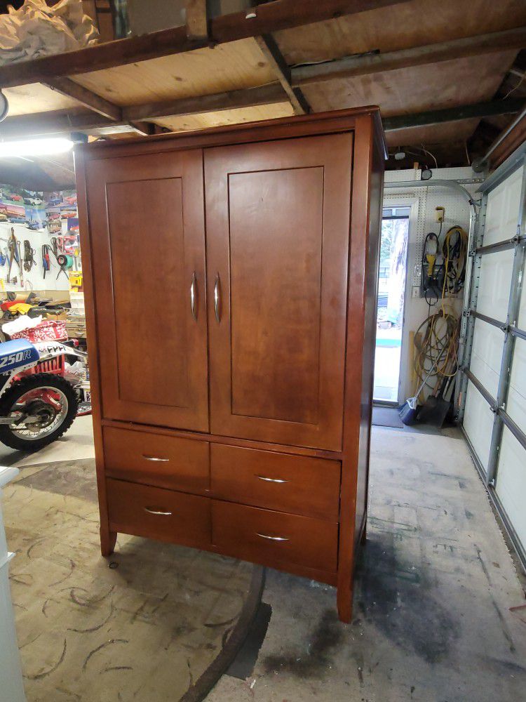Cherrywood Armoire great condition 