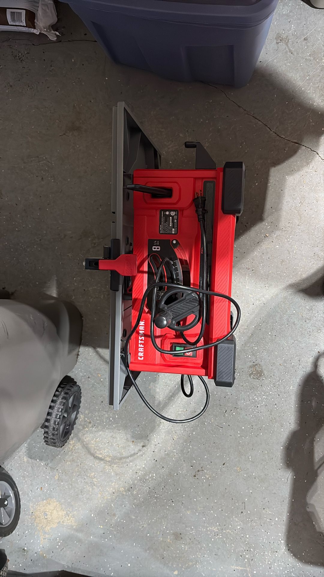 Craftsman 8 1/4 inch table saw