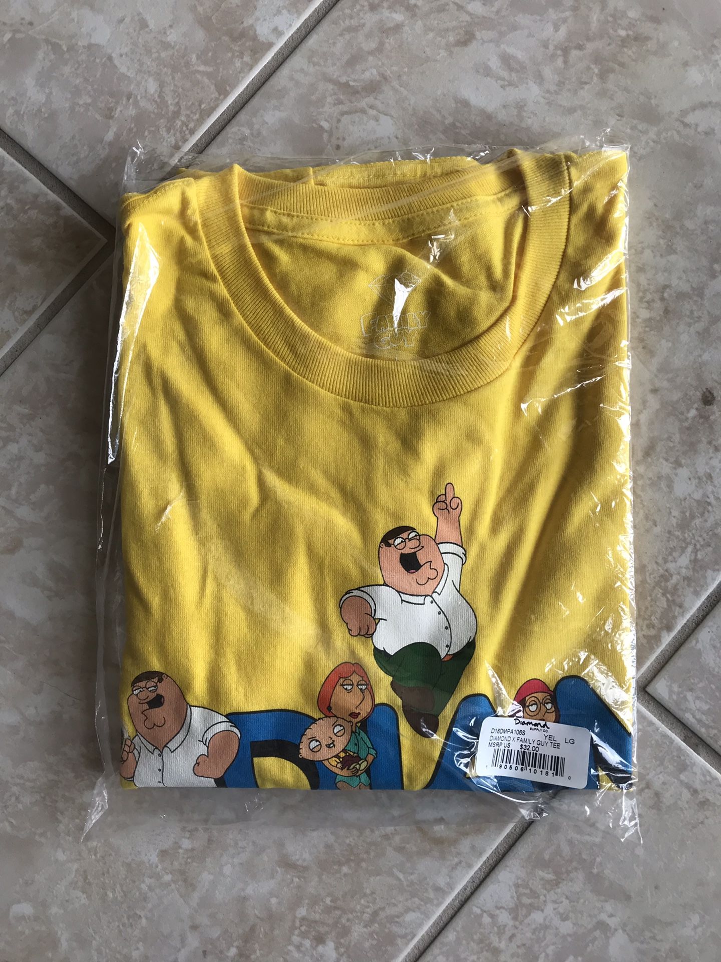 Diamond supply Co Family Guy Colab