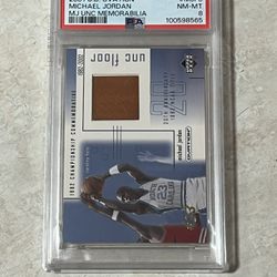 Michael Jordan UNC Game Floor