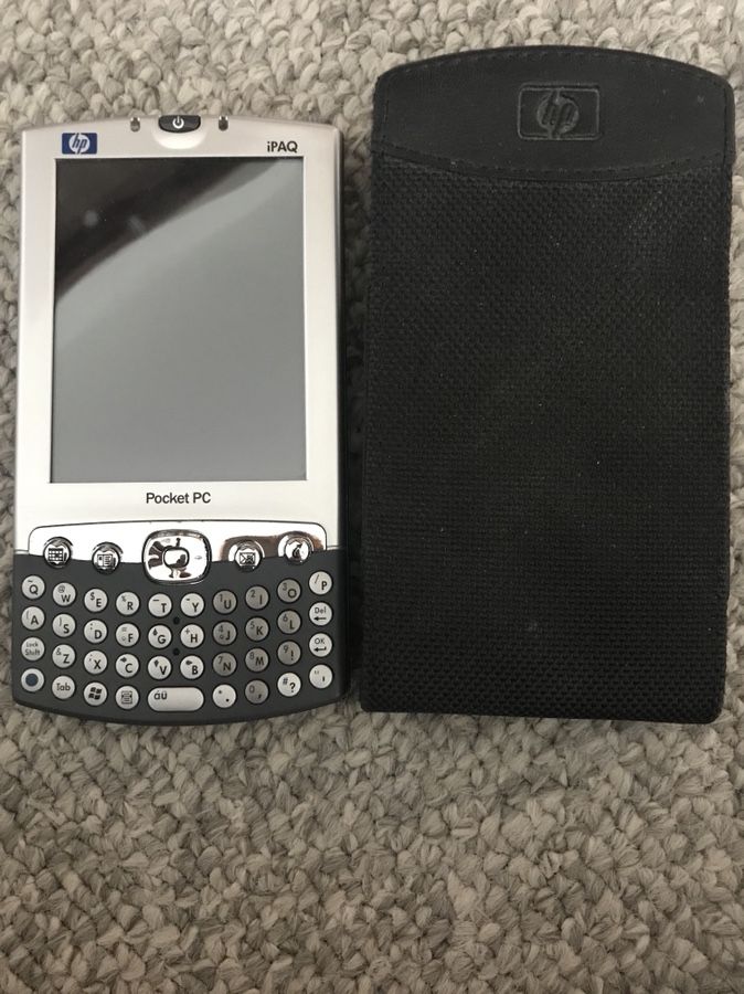 HP Pocket PC with case