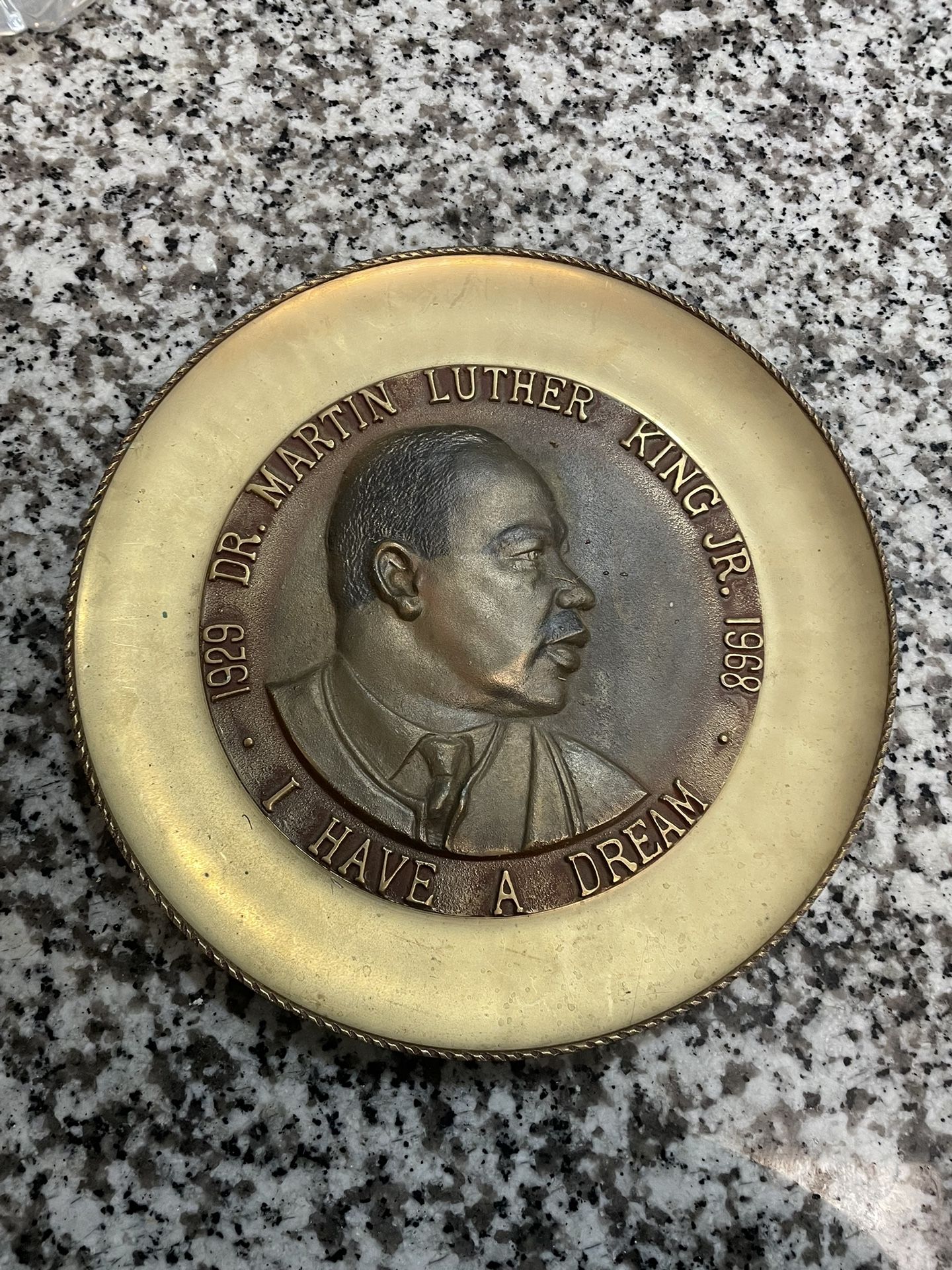 Vintage Martin Luther King Jr Plate