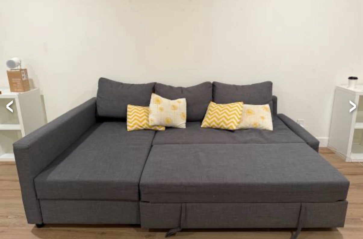 Ikea Friheten sleeper sofa w/ storage