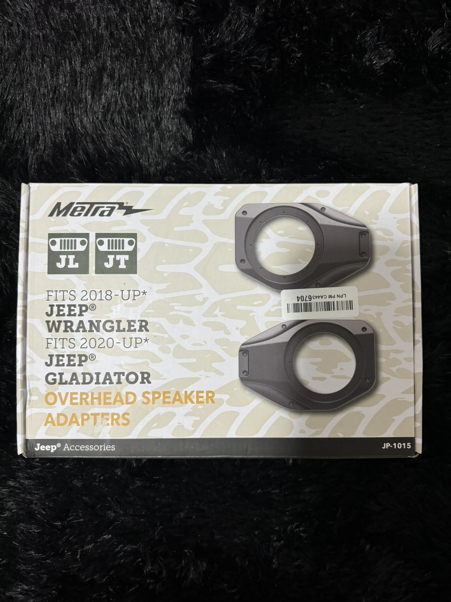 METRA Soundbar 6.5" Speaker Adapter and Harness Jeep Wrangler JL / JT Gladiator