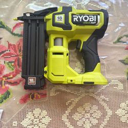 RYOBI 18v Brushless 18GA Brad Nailer