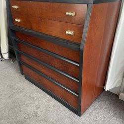 Mid Century 5 Drawer Chest of Drawers *FREE DELIVERY*