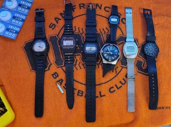 Vintage Casio Watches ⌚️ From 80s 😎 