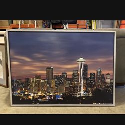 IKEA Klamby Large Seattle Skyline Art