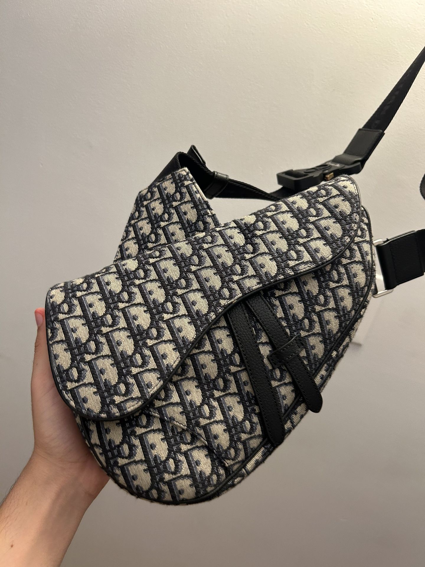 Dior Saddle Bag Oblique Jacquard  