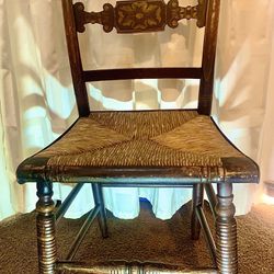 Antique Hitchcock Side Chair