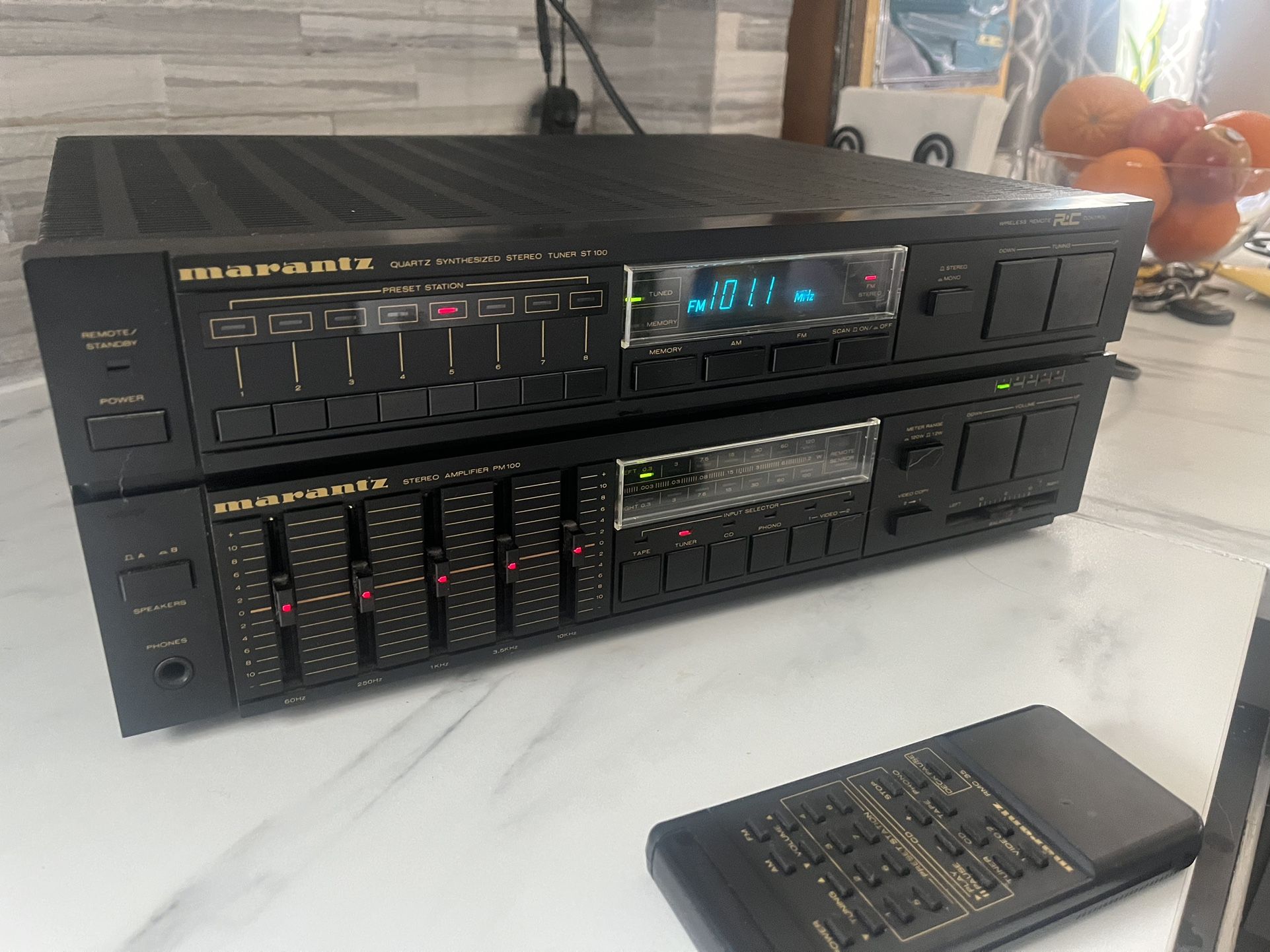 Marantz TA-100 Stereo Receiver Amplifier