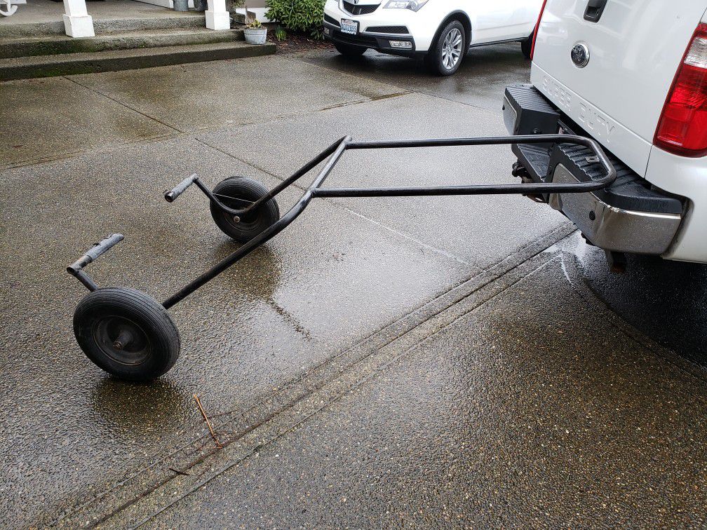 Snowmobile dolly