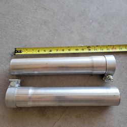 2 2.5" Extension Exhaust Pipes  $45