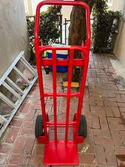 ULINE convertible steel hand truck dolly