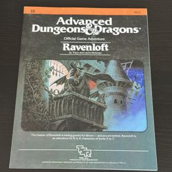 I6 Ravenloft - Dungeons & Dragons - D&D (Perfect Bound Reprint, New)