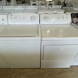 Kenmore Elite Gas Dryer And Washer Set In Excellent Condition 