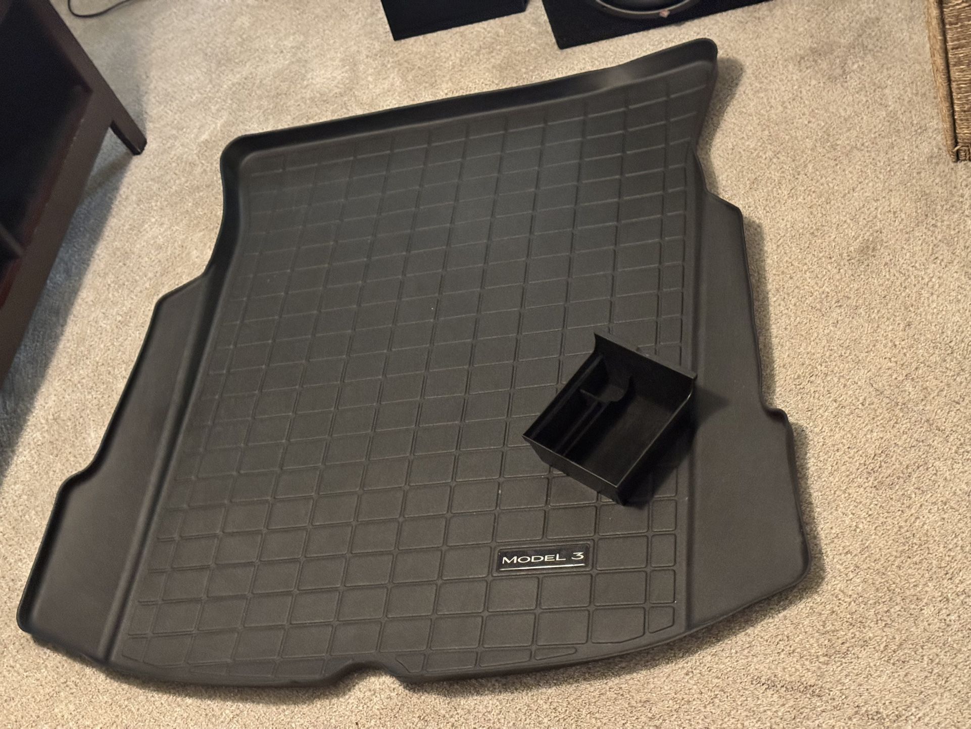 Tesla Model 3 All Weather Rear Cargo Mat
