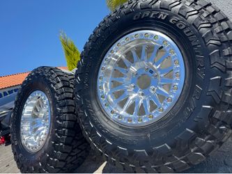 KMC KM445 Impact Forged Beadlock 17x9 6x135 Offset 0 + Toyo R/T Trail 35x12.50R17 | Installed Bundle Deal