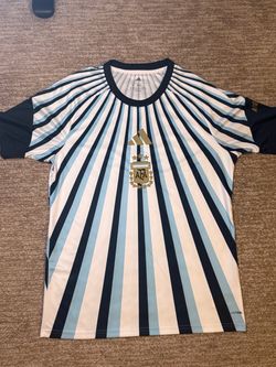 Adidas Argentina Soccer Jersey – Men’s Medium – Gold AFA Crest ( Never worn does not fit me)