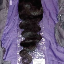 24 Inch Body Wave 13*4 Lace Frontal 100% Unprocessed Human Hair Wig - On hand