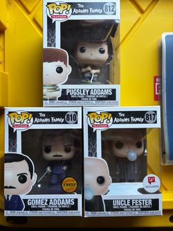 Funko Pop Addams Family Set of 3