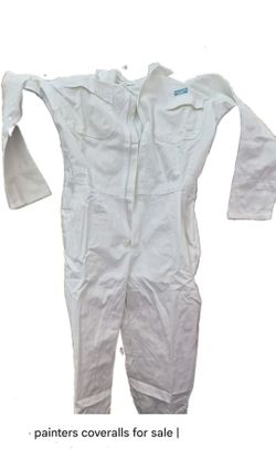 New White Work Jumpsuit Machanic, Painter's Etc, Coveralls Jumpsuit