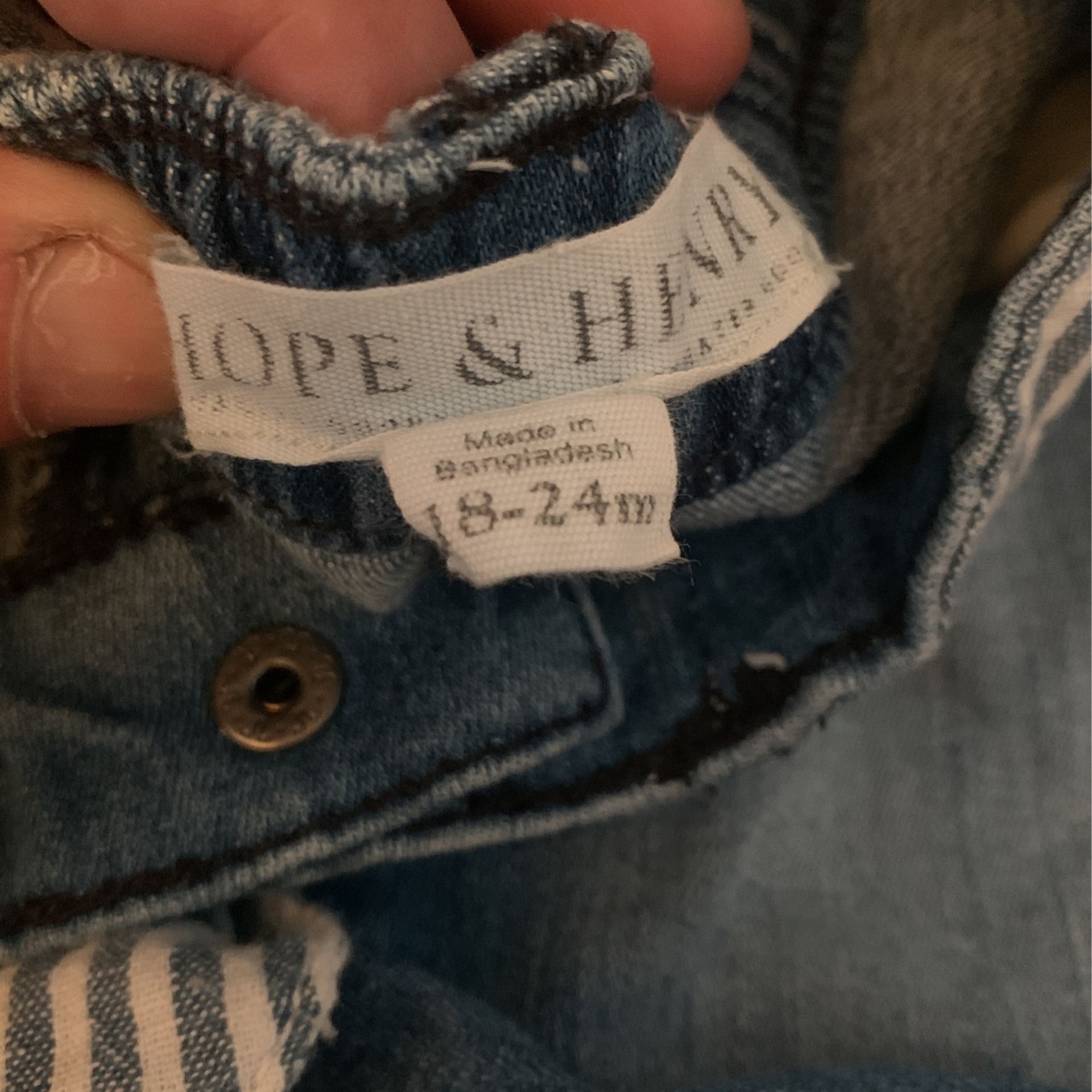 Hope & Henry Jeans18-24 Months