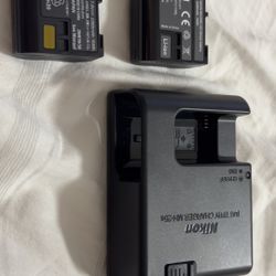 Nikon EN-EL15C batteries.